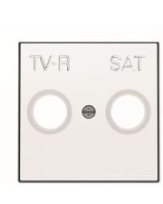 Центральная плата TV/R+SAT розетки ABB Sky 2CLA855010A1101 8550.1 BL (белый)