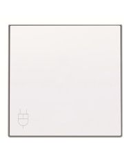 Центральная плата розетки ABB Sky 2CLA858810A1101 8588.1 BL с крышкой (белый)