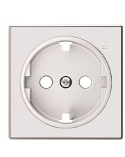 Центральная плата розетки ABB Sky 2CLA858880A1101 8588.8 BL с заземлением и линзой (белый)