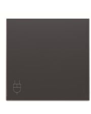 Центральная плата розетки ABB Sky 2CLA858810A1501 8588.1 NS с крышкой (черный бархат)
