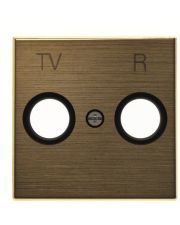 Центральная плата TV+R розетки ABB Sky 2CLA855000A1201 8550 OE (золото)