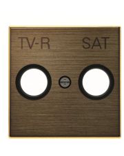 Центральная плата TV/R+SAT розетки ABB Sky 2CLA855010A1201 8550.1 OE (золото)