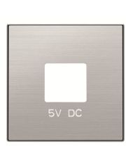 Центральная плата USBx2 розетки ABB Sky 2CLA858500A1401 8585 AI (сталь)