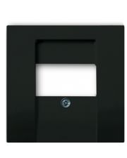 Центральная плата розетки ABB Basic 55 2CKA001724A4315 2539-95-507 (черный шато)