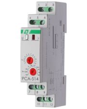 Електронне реле часу F&F PCA-514DUO 195-253В AC/21-27В AC/DC 8А