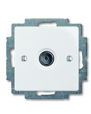 TV розетка ABB Basic 55 2CKA001724A4276 1743-01-94-507 (альпийский белый)
