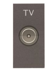 TV розетка ABB Zenit 2CLA215070N1801 N2150.7 AN 1М (антрацит)