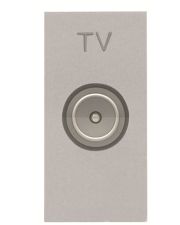 TV розетка ABB Zenit 2CLA215070N1301 N2150.7 PL 1М (серебро)