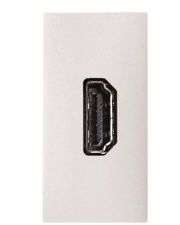 HDMI розетка ABB Zenit 2CLA215560N1101 N2155.6 BL 1М (белый)