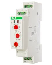 Приоритетное реле тока F&F PR-611-02 230В AC 10А, диапазон 90-180А