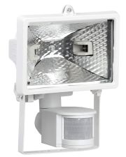 Галогенный прожектор IEK ИО150Д белый с детектором (LPI02-1-0150-K01)