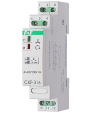 Реле обрыва и чередования фаз F&F CKF-316 3х400В+N 16А