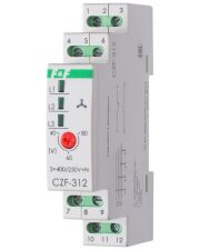 Датчик потери фазы F&F CZF-312 3х400В+N 2х5А