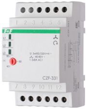 Датчик потери фазы F&F CZF-331 3х400В+N 2х8А