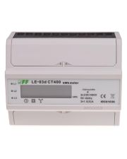 Счетчик электроэнергии F&F LE03D-CT400 3х230/400В 3х5А (трансформатор 400/5A)