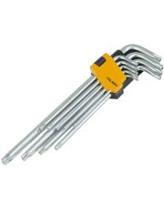 Комплект удлиненных ключей Tolsen (20057) Torx Т10-Т50 (9шт)