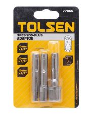 Набор адаптеров Tolsen (77865) SDS PLUS (3шт)