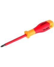 Діелектричний хрестовий викрутка Tolsen (V30400) VDE PH 0х60мм Premium