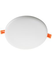 Круглий вологостійкий світильник Kanlux Arel LED DO 20W-WW 3000К (29593) білий