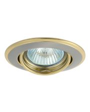 Точковий поворотний світильник Kanlux Horn CTC-3115-SN/G (02830) матовий нікель із золотим