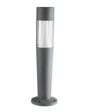Парковий світильник стовпчик Kanlux Invo TR 77-O-GR (29176) круглого перерізу графітовий