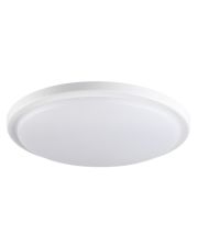 Білий круглий світильник Kanlux Orte LED 24W-NW-O-SE 4000К (29163) із сенсором руху