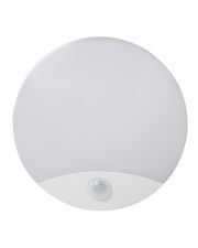 Білий світильник Kanlux Sanso LED 15W-NW-SE 4000К (26520) із сенсором руху