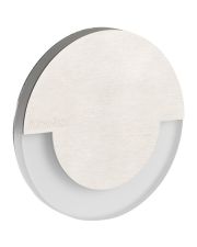 Круглый светильник Kanlux Sola LED AC-WW 3000К (23804) для точечной подсветки лестницы (стальной)