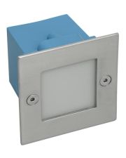 Вбудований вуличний світильник Kanlux Taxi LED9KW WW-C/M 3000К (04392) матовий хром