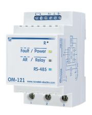 Однофазний обмежувач потужності Новатек-Електро ОМ-121 63А Modbus