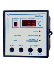 Щитовое температурное реле Новатек-Электро ТР-100М (блок защиты сухих трансформаторов 4 канала)