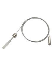 Одинарний сталевий трос KANLUX ROPE-NT 150 SINGLE (07871) для світильників BRAVO LED360 (2 шт)