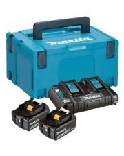 Набор аккумуляторов Makita 197629-2 LXT (BL1850Bx2 DC18RD Makpac3)