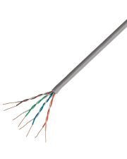 Кабель LogicPower LP2036 Cat.5e UTP 4x2x0.50мм CU для внутрішньої прокладки КВП(4*2*0 50)[CU] 305м