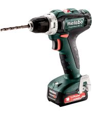 Дрель шуруповерт Metabo 601036500 PowerMaxx BS 12-2х2.0Аг (Slide-in) ЗУ SC-30 кейс МС05 12В