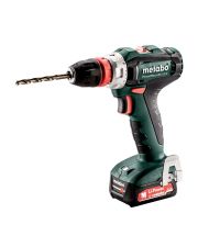 Дрель шуруповерт Metabo 601037500 PowerMaxx BS 12 Quick-2х2.0Аг (Slide-in) ЗУ SC-30 МС05 12В в кейсе