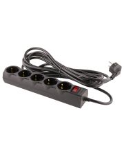 Сетевой фильтр LogicPower LP9585 LP-X5 5м Black