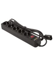 Сетевой фильтр LogicPower LP2753 на 5 разъемов к ИБП LP-X5 (черный) 2м