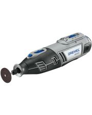 Аккумуляторная прямая шлифмашина (гравер) Dremel F.013.822.0JJ 8220JJ (набор насадок 45шт)