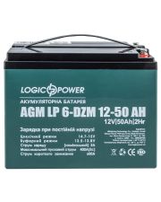 Тяговий свинцево-кислотний акумулятор LogicPower LP10063 LP 6-DZM-50