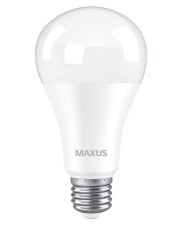 Светодиодная лампа груша Maxus A70 15Вт 3000K 220В E27 (1-LED-781)