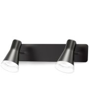 Двойной поворотный светильник Maxus MSL-02W 2х4Вт 4100K (черный) 2-MSL-20841-WB