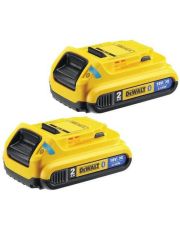 Комплект аккумуляторов для электроинструментов DeWALT DCB283B 18В 2 Ач 0,45 кг (2шт)