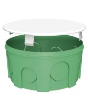 Монтажная коробка для сплошных стен Plank Electrotechnic BOXES MB103 (PLK6103500) типа МВ 100х50мм (салатовая)