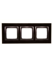 Потрійна скляна рамка Kontakt Simon Simon 54 Nature DRN3/73 (застигла лава)