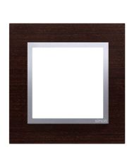 Одинарная деревянная рамка Kontakt Simon Simon 54 Nature DRN1/84 (серебрянное венге)