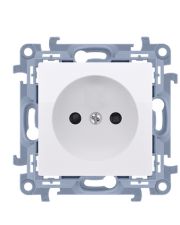 Розетка Kontakt Simon Simon 10 CG1.01/11 без заземления (белый)