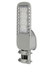 Вуличний консольний LED світильник V-TAC Samsung CHIP SKU-956 30Вт 230В 4000К (сірий) 3800157649551