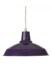 Алюмінієвий підвісний світильник-тарілка Philips 915004227801 Massive Janson 408519610 1x60Вт 230В Purple