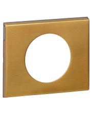 Однопостовая рамка Legrand Celiane (069131) (золото)